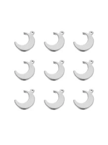 20入組月亮DIY首飾配件