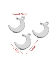 20入組月亮DIY首飾配件