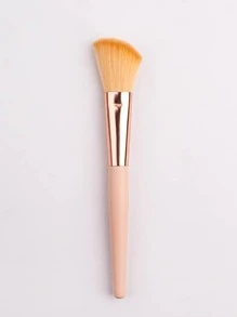 新風格腮紅刷有角度化妝刷適用於臉部 - 杏色 - 查看 1