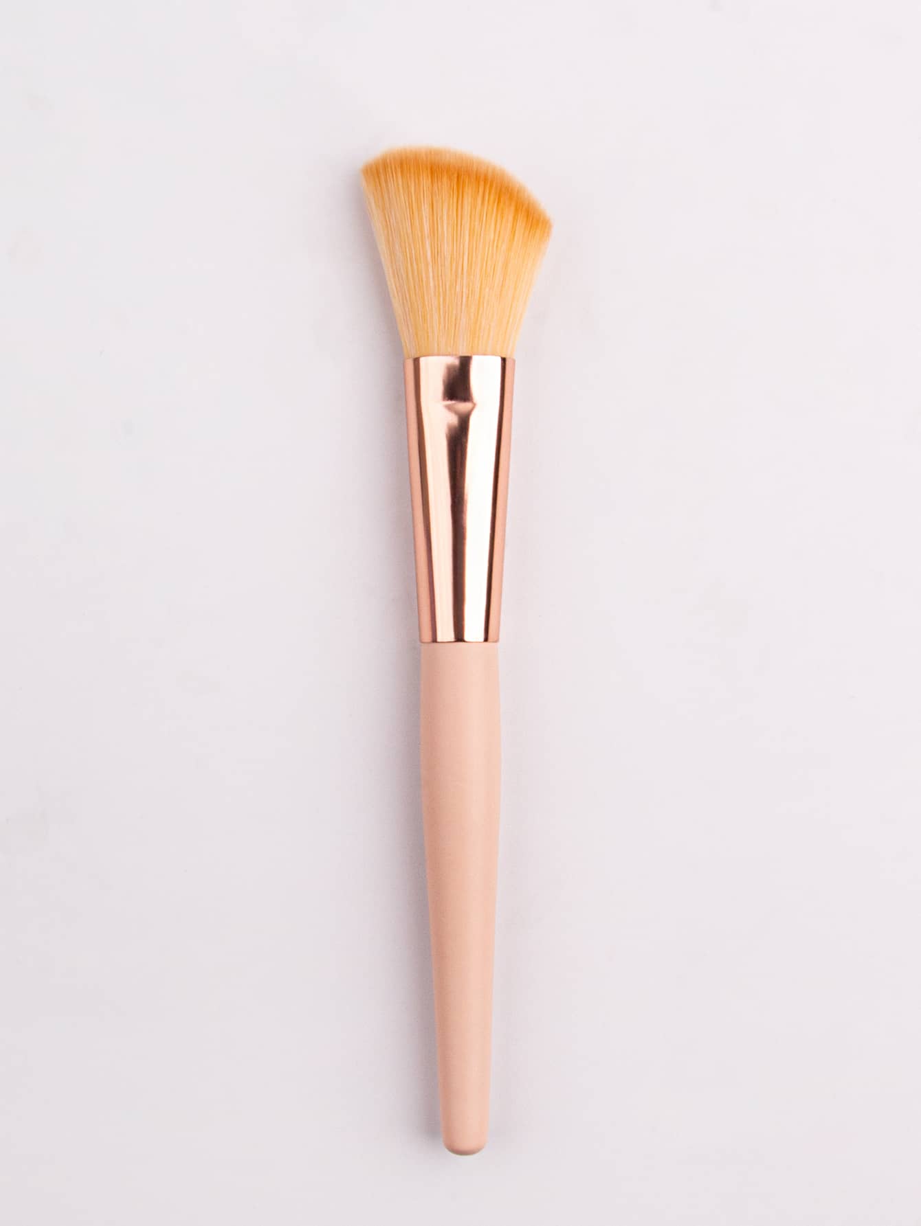 新風格腮紅刷有角度化妝刷適用於臉部 - 杏色 - 查看 1