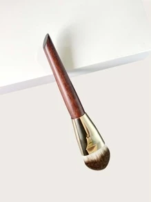 1pc Wooden Foundation Brush - Redwood - View 4