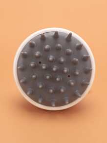 洗髮水按摩刷浴梳，1入組頭皮護理髮刷，帶長而靈活的矽膠梳齒，去屑髮刷/髮梳適合所有髮質，男士女士 - 彩色 - 查看 6