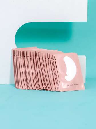 50 Pairs Set Gel Pads For Eyelash Extensions, Comfy And Cool Under Eye Pads For Eyelash Extensions