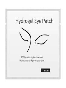 Glamlash 50對眼貼睫毛延長眼墊用於睫毛延長眼瞼貼紙凝膠貼片塑造眼睛 - 銀色 - 查看 2