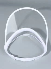 1pc Women Clear Visor Hat For Outdoor - Clear - View 4