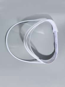 1pc Women Clear Visor Hat For Outdoor - Clear - View 5