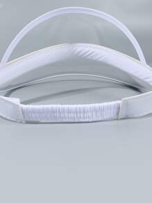 1pc Women Clear Visor Hat For Outdoor - Clear - View 7