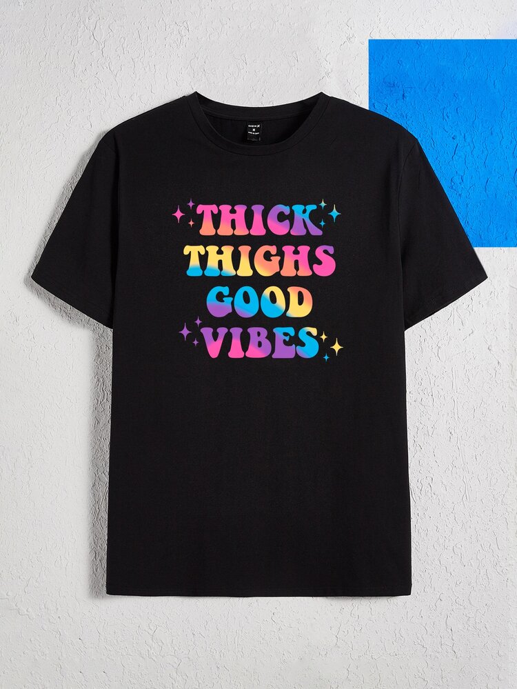 Artist Men Cotton Slogan Graphic Tee