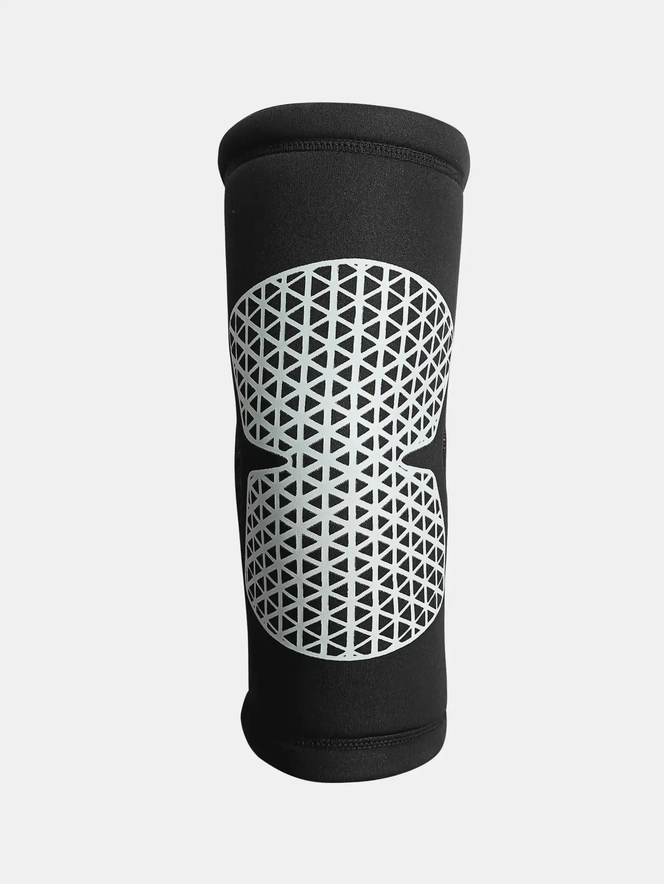 1pc Geometric Pattern Breathable Anti-Collision Sports Knee Pad - Black - View 2