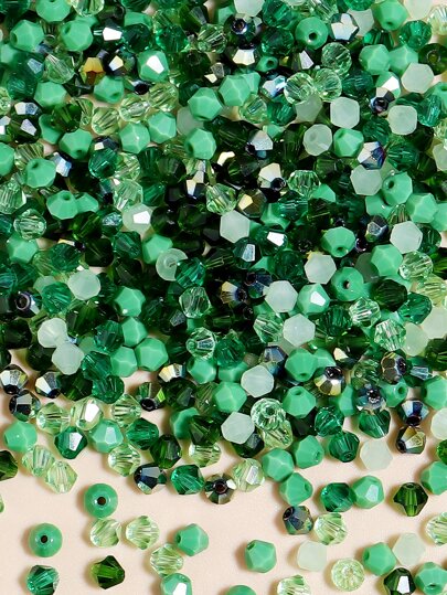 1pack Random Color Glass Bead For Women For DIY Jewelry Making