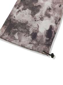 Manfinity 男士紮染側翻蓋口袋腰部抽繩工裝褲 - 彩色 - 查看 4