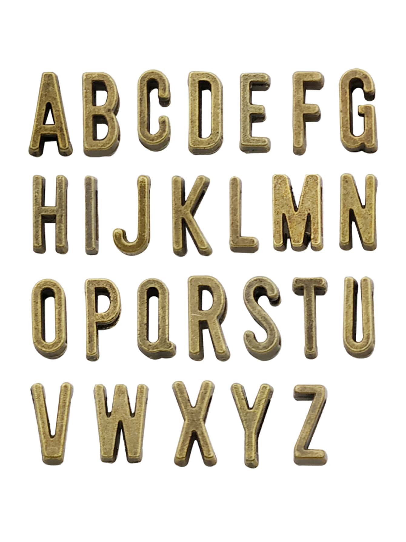 26pcs/set Letter DIY Bead