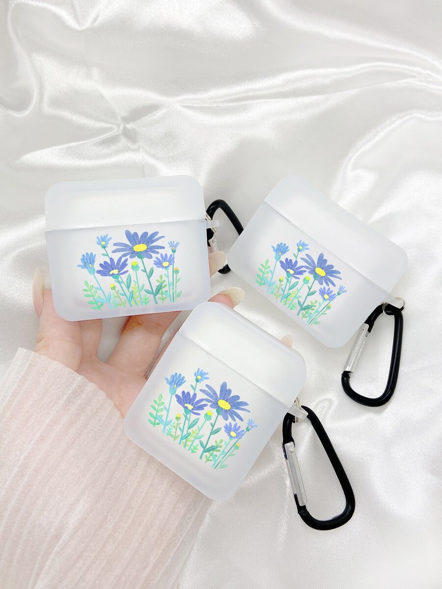 Floral Pattern Case Compatible With AirPods