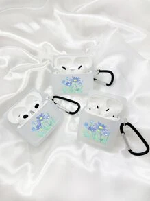 Floral Pattern Case Compatible With AirPods