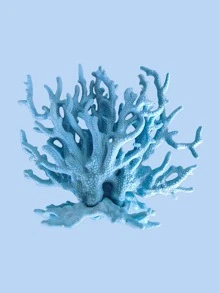 1pc Artificial Coral Random Ornament For Aquarium For Decoration - Multicolor - View 6