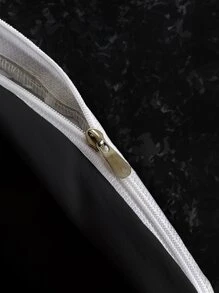 3 Cái/bộ Bộ Vỏ Chăn Hoa Văn Hành Tinh (1 Vỏ Chăn & 2 Vỏ Gối) Bộ Chăn Ga Gối Vải Hiện Đại Cho Gia Đình, Tất Cả Các Mùa - Nhiều màu - Xem 4