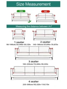 1入組花卉圖案荷葉邊有彈性沙發套 - 彩色 - 查看 2