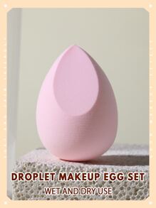 Bộ 7 miếng mút trang điểm hình giọt nước - Nhiều màu - Xem 7