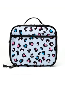 Portable Bag For Kids/Boys/Girls - Fashionable Casual, Keeps Food Fresh All Day - White - View 3