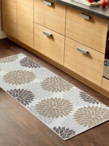 1 Họa Tiết Hoa Thảm Nhà Bếp Chống Trơn Trượt, Polyester Hiện Đại Sàn Cho Nhà Bếp, Tất Cả Các Mùa - Nhiều màu - Xem 4