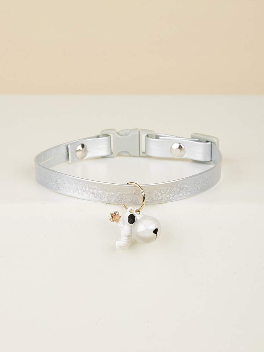 1pc Astronaut Pendant Pet Necklace For Dog And Cat For Decoration - Multicolor - View 1