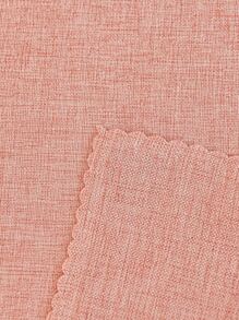 6pcs/set Solid Color Cloth Napkin, Simple Fabric Table Napkin For Dining Room And Party - Pink - View 3