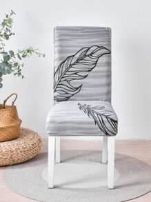 1 Polyester Ghế Ăn Bọc, Hiện Đại Họa Tiết Lá Co Giãn Ghế Phòng Ăn Bọc Cho Phòng Ăn - Nhiều màu - Xem 1