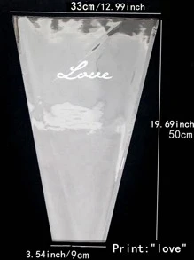 10 cái Giấy Gói Quà Đồ Họa Thư - Trong sáng - Xem 3