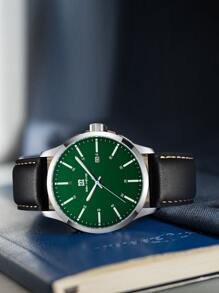 BEN NEVIS 男士圓形指針日期石英手錶 - 黑色 - 查看 2