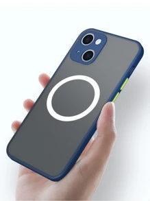 Hadaasi Ốp Điện Thoại Từ Tính Tương Thích Với iPhone 15/15Pro/15Plus/15Promax - Màu xanh lam - Xem 2