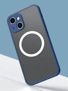 Hadaasi Ốp Điện Thoại Từ Tính Tương Thích Với iPhone 15/15Pro/15Plus/15Promax - Màu xanh lam - Xem 4