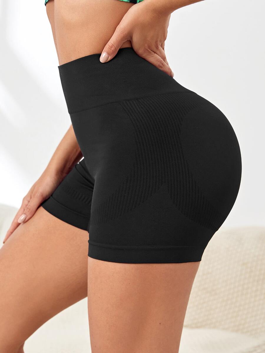 Yoga Basic Sportshorts mit breitem Taillenband