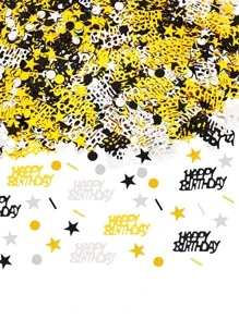 1pack Birthday Throwing Confetti - Multicolor - View 2