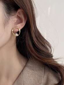 bông tai giả ngọc trai - Nhiều màu - Xem 5