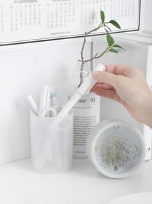 1 Màu Hộp Bảo Quản Văn Phòng Phẩm, Đơn Giản Bút Đa Năng Dành Cho Học Sinh, Văn Phòng - Trong sáng - Xem 6