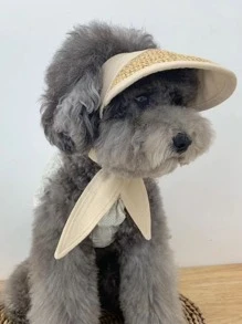 1pc Modern Pet Sun Hat For Cat And Dog For Outdoor - Multicolor - View 1