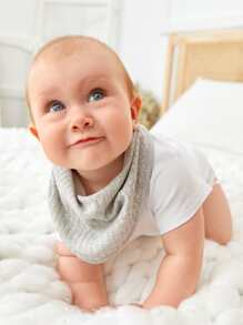 3pcs Baby Solid Bib - Multicolor - View 2