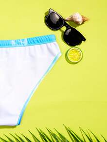 Manfinity Men Ombre Print Swim Brief - Multicolor - View 3