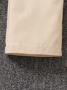 SHEIN 小男童馬刺繡長褲