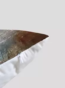 1入組圖形圖案靠墊套無填充物現代織物裝飾抱枕套適合家用 - 彩色 - 查看 5