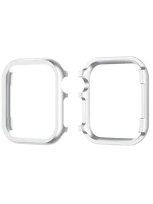 1入組鋁合金手錶殼 - 銀色 - 查看 2