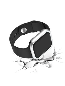 1入組鋁合金手錶殼 - 銀色 - 查看 3