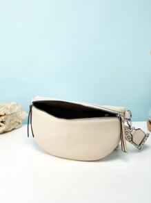 Túi đeo hông thời trang Châu Âu & Mỹ đa năng thanh lịch cho việc đi lại - Màu be - Xem 4