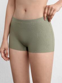Ocili Quần Short Boyshort Liền Mạch Co Giãn & Mịn Màng - Xanh Olive - màu xanh lá - Xem 7