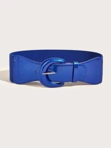 Cinturón De Cintura Azul De Moda Y Versátil - Azul - Ver 1