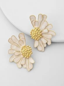 Aretes de flores - Multicolor - Ver 1