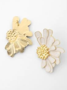 Aretes de flores - Multicolor - Ver 2