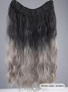 夾片長款小波浪合成纖維接髮 - 彩色 - 查看 2
