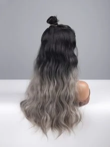 夾片長款小波浪合成纖維接髮 - 彩色 - 查看 4