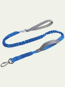 1pc Reflective Pet Leash For Cat And Dog For Outdoor - Blue - View 1